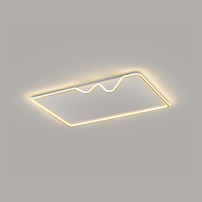 rectangle ring style acrylic led ceiling lamp