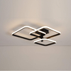 Three square LED ceiling lamp