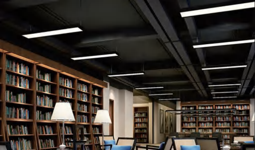 Natural white light for study spaces