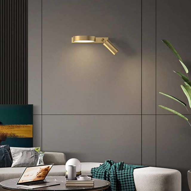 Elegant Living Room Wall Lighting with Decorative Sconces