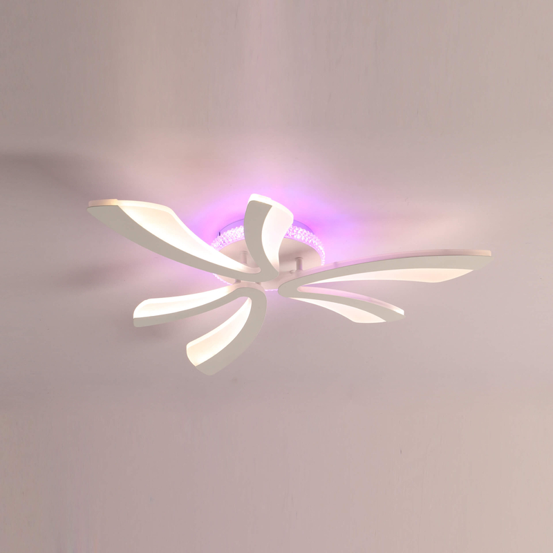 Minimalist Floral Ceiling Lamp Ideal for Modern Interiors