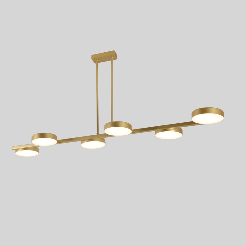 Six rounds led pendant light