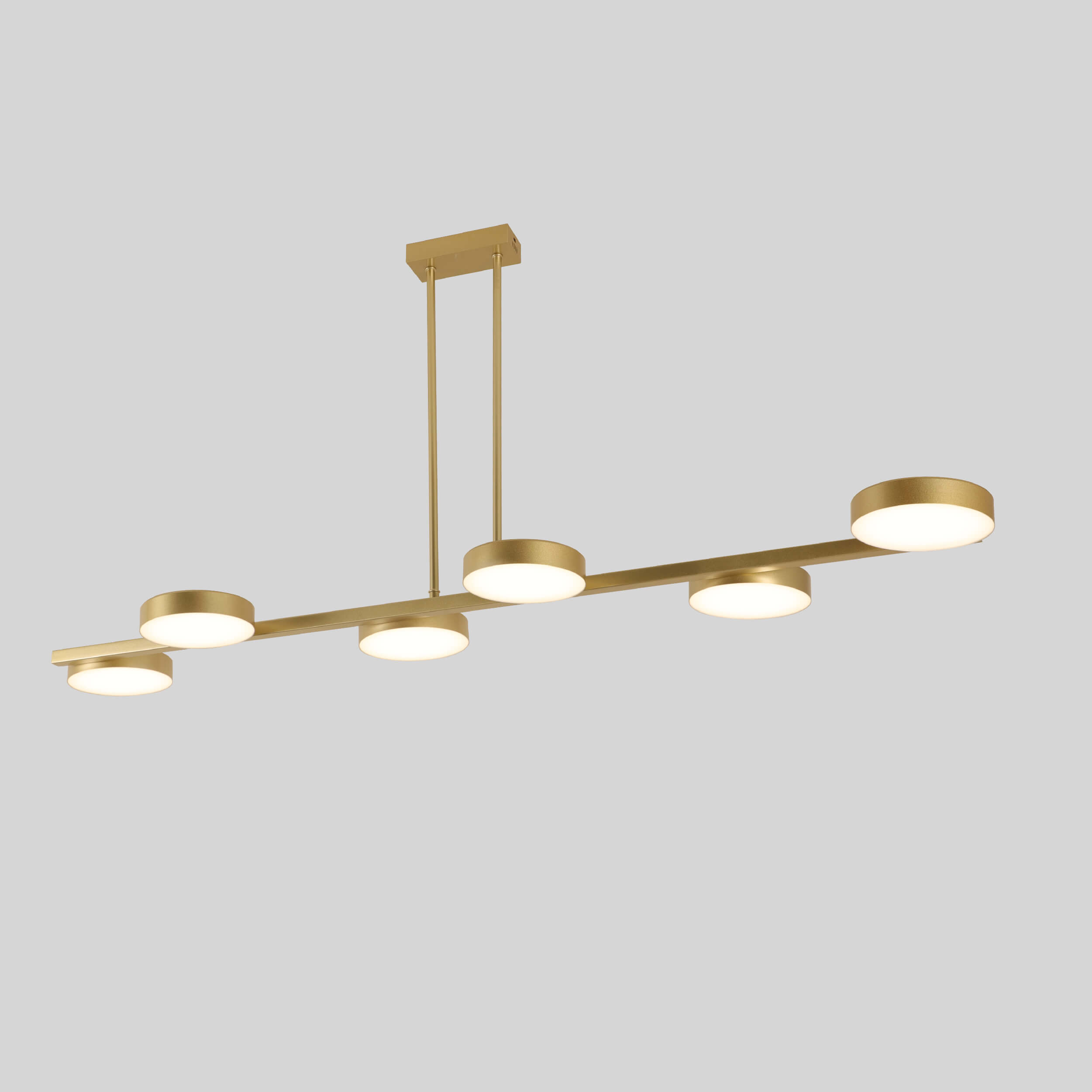 Six rounds led pendant light