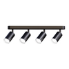four spot light downlights with diamond shape