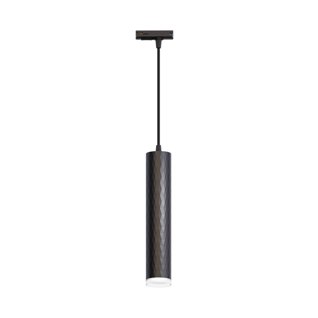 long pendant gu10 track light with diamond shape patterns