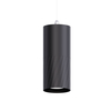black twill pattern pendant lamp