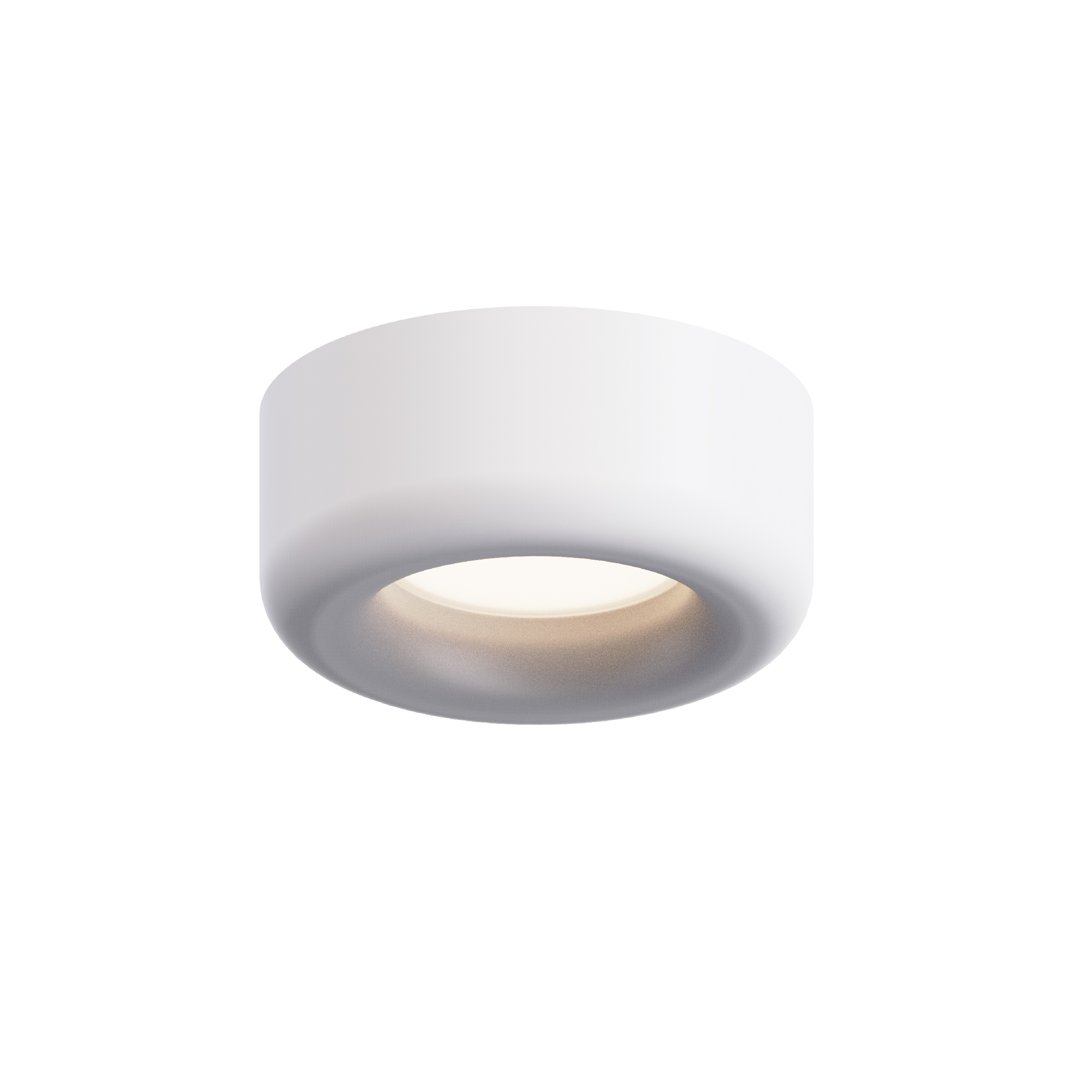 metal white gx53 down light