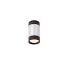 black and silver gu10 ceiling downlight