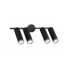 4*gu10 wall light spotlight aluminum