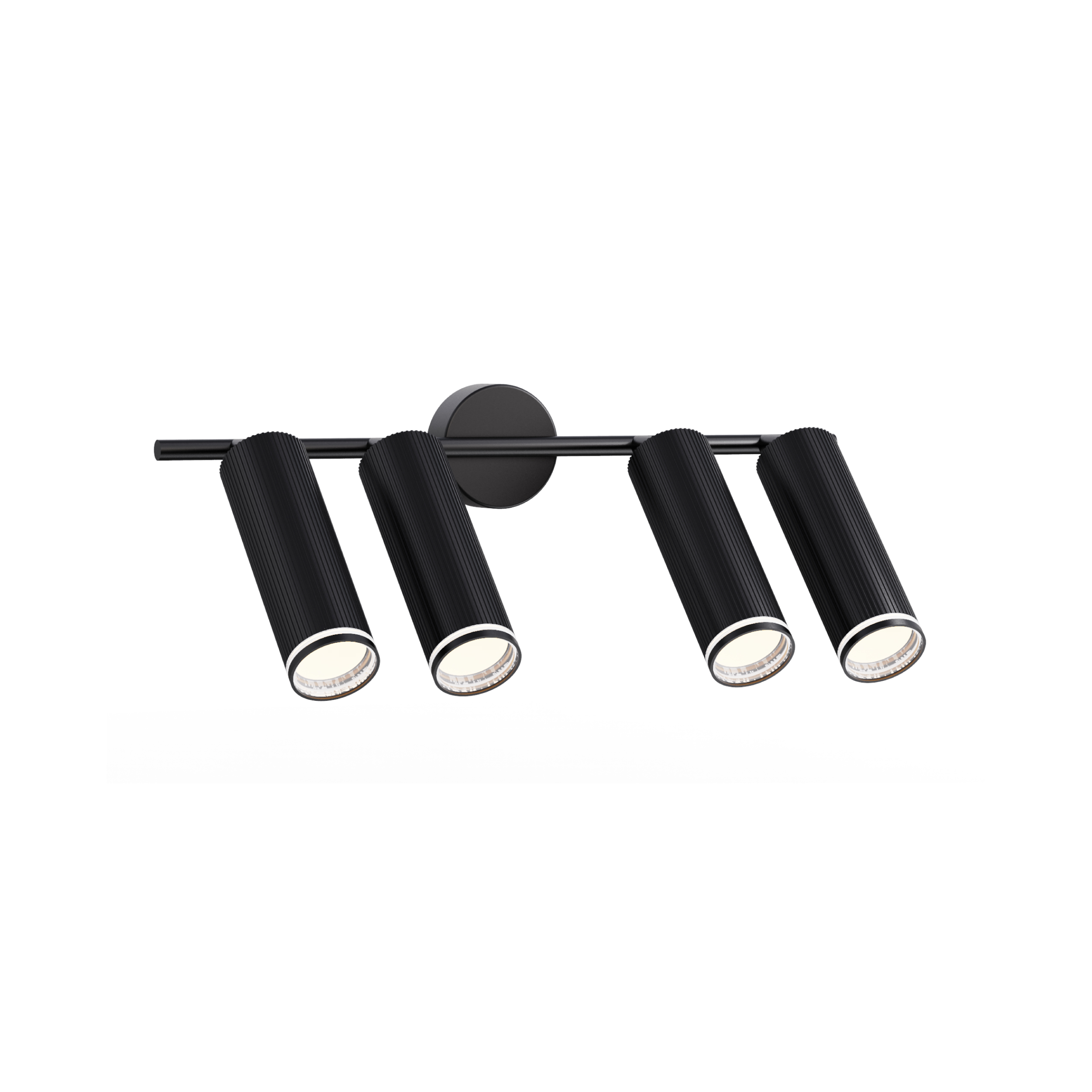 4*gu10 wall light spotlight aluminum