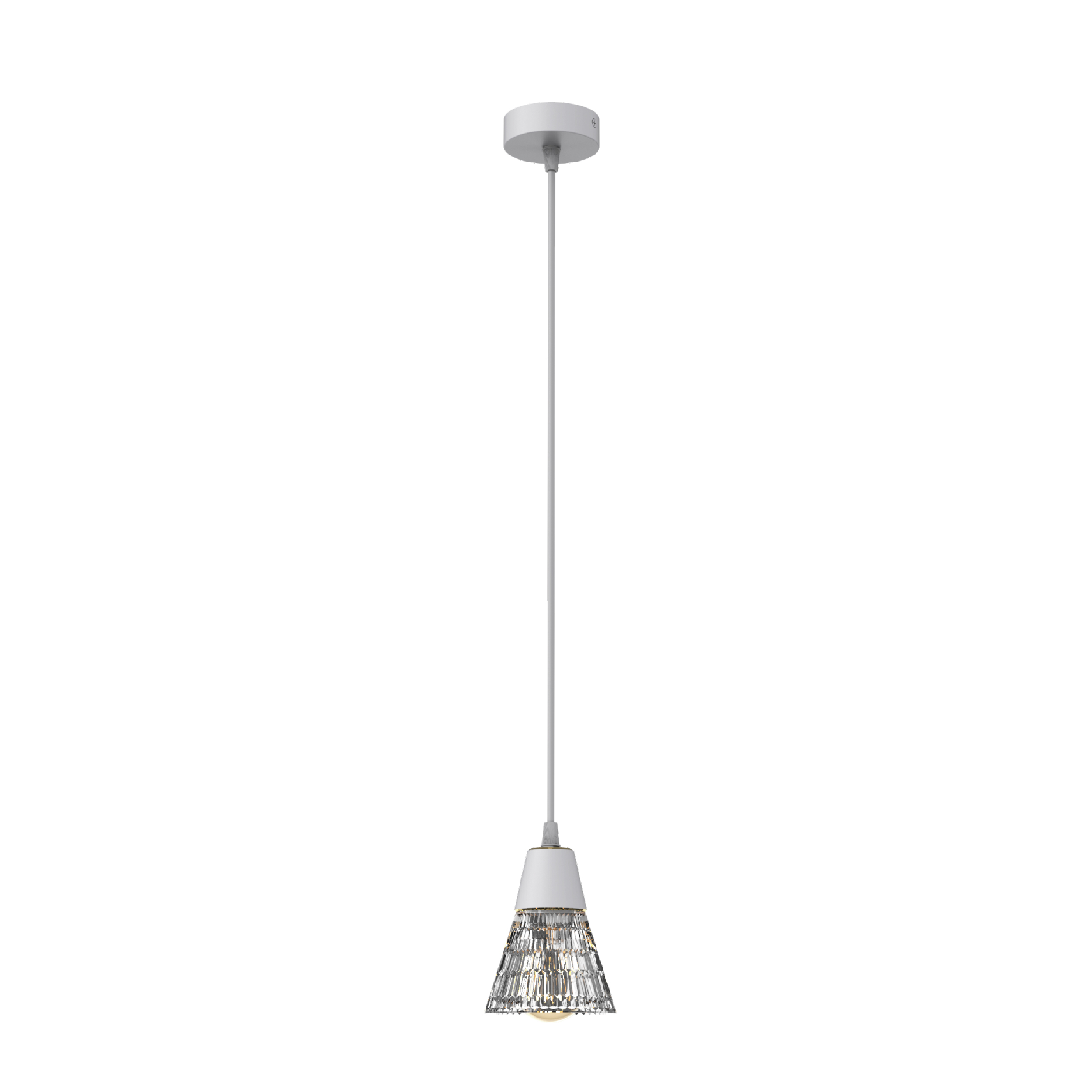 clear glass shade white e27 pendant light