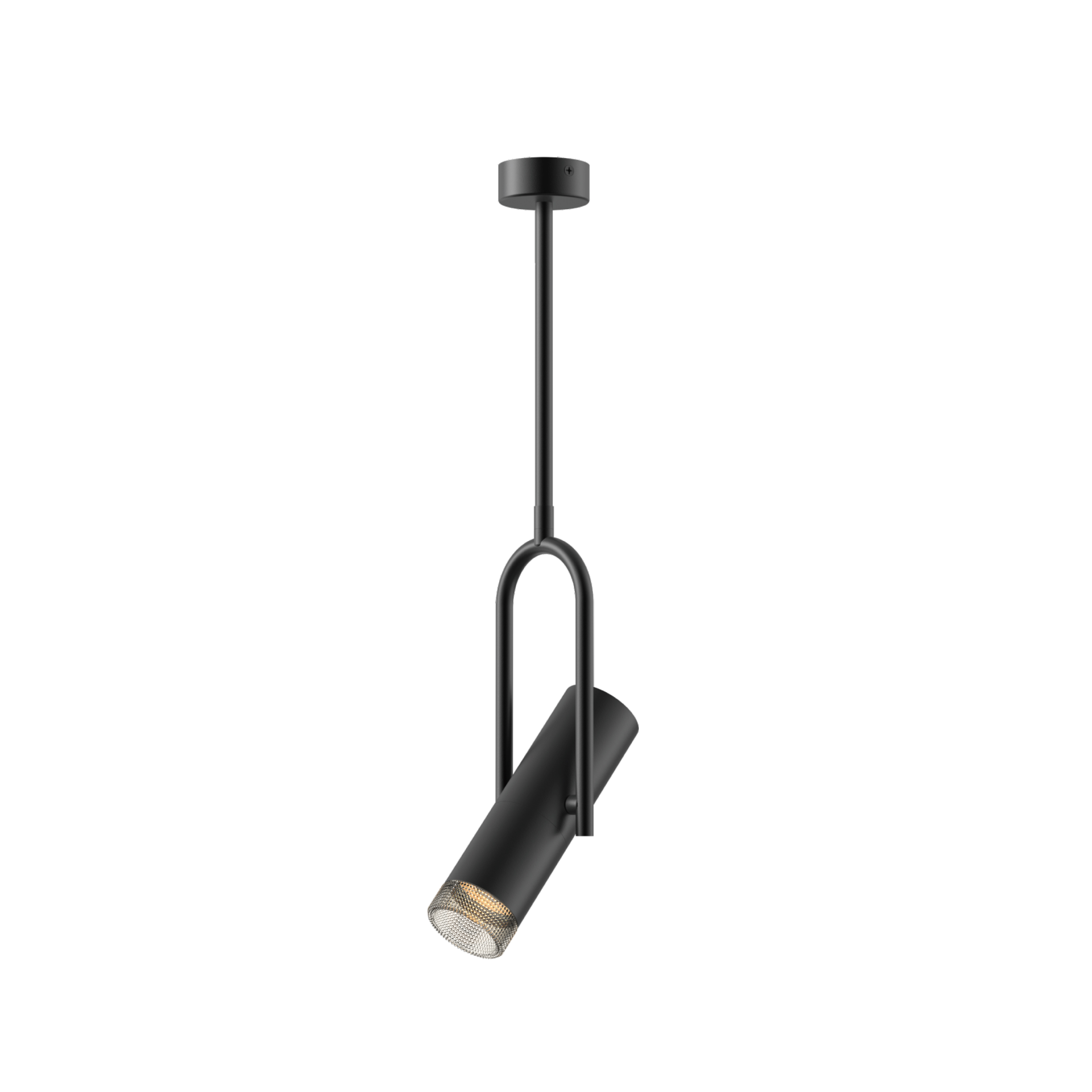 GU10 Adjustable Flute Cylinder Pendant Light 