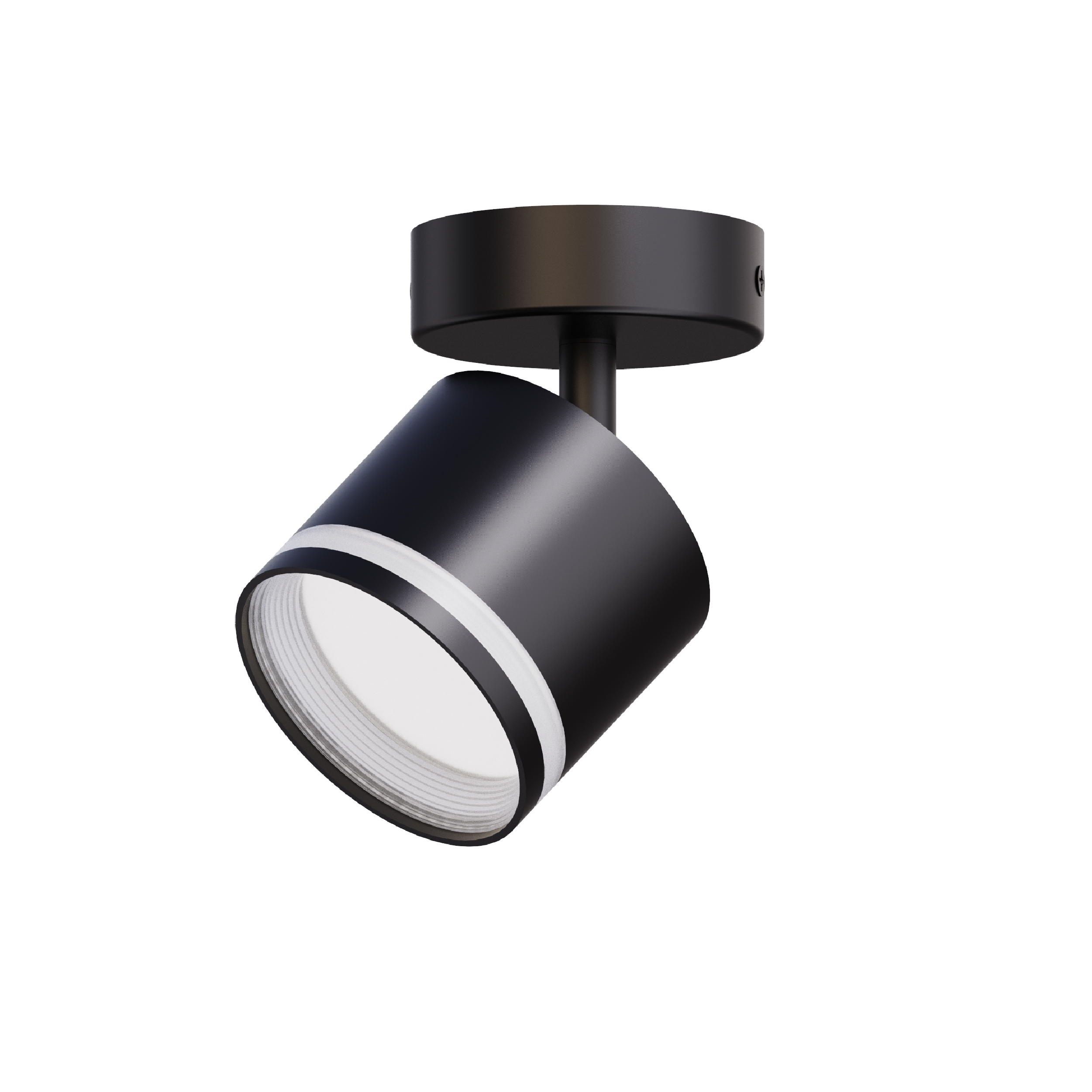 black arcylic gx53 down spot light