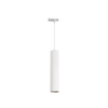 mett white gu10 track pendant light