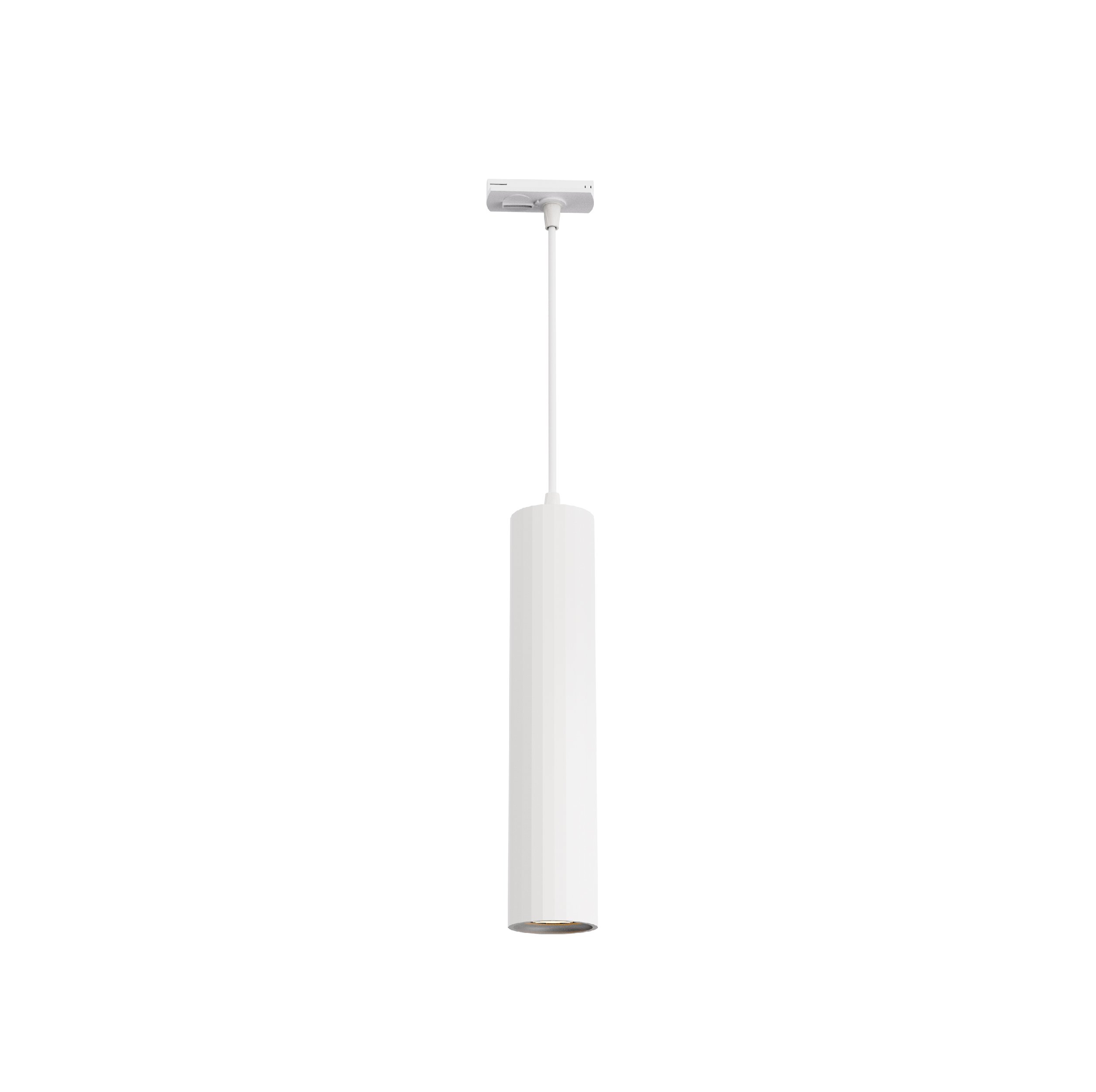mett white gu10 track pendant light