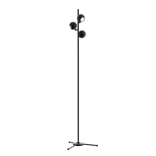 three gu10 socket floor lamp for home decorative lighting