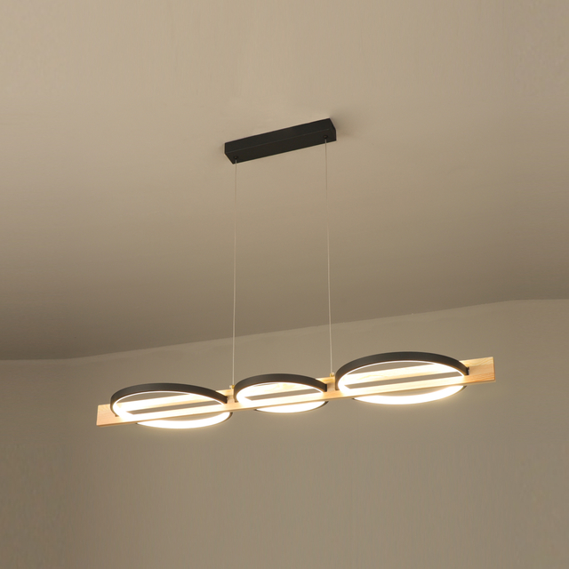 round circle led pendant light