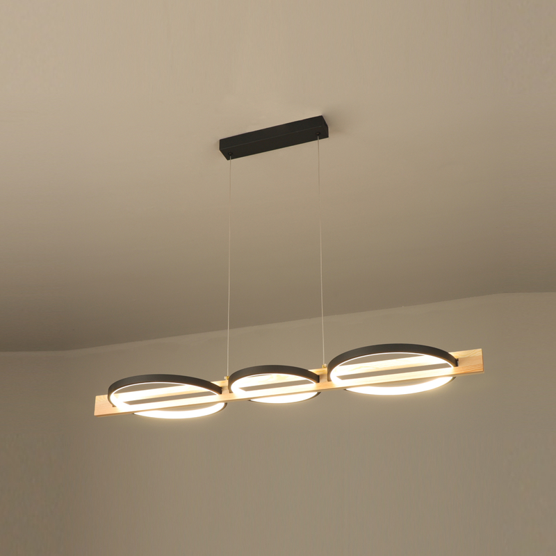 round circle led pendant light