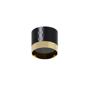 Black And Gold Gx53 Spot Light 