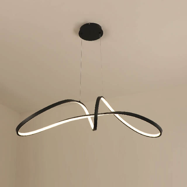 Dropped ceiling with led lights