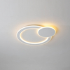 circle shape led ceiling lamp flush mounted for living room