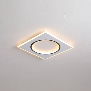 round and square LED ceiling light