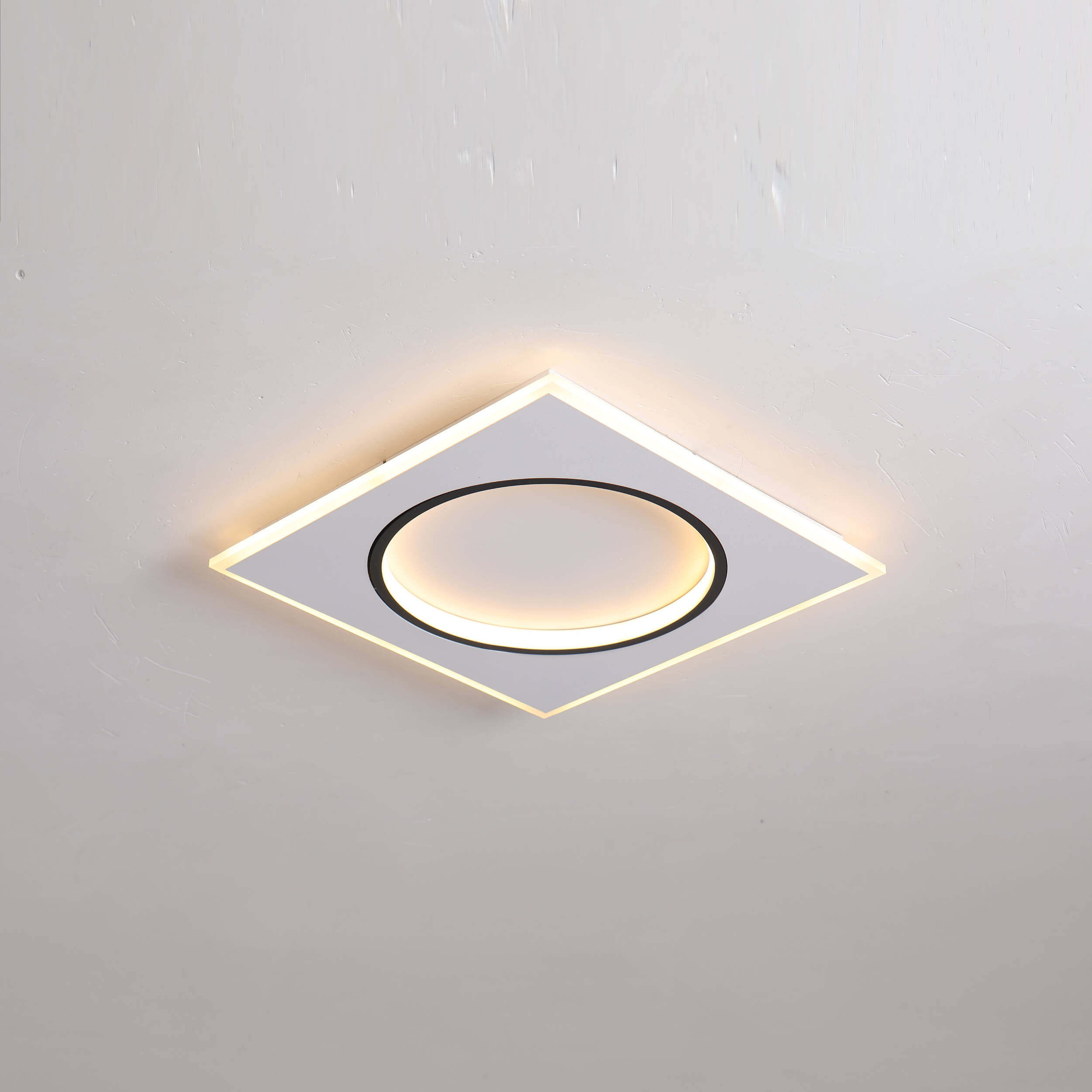 round and square LED ceiling light