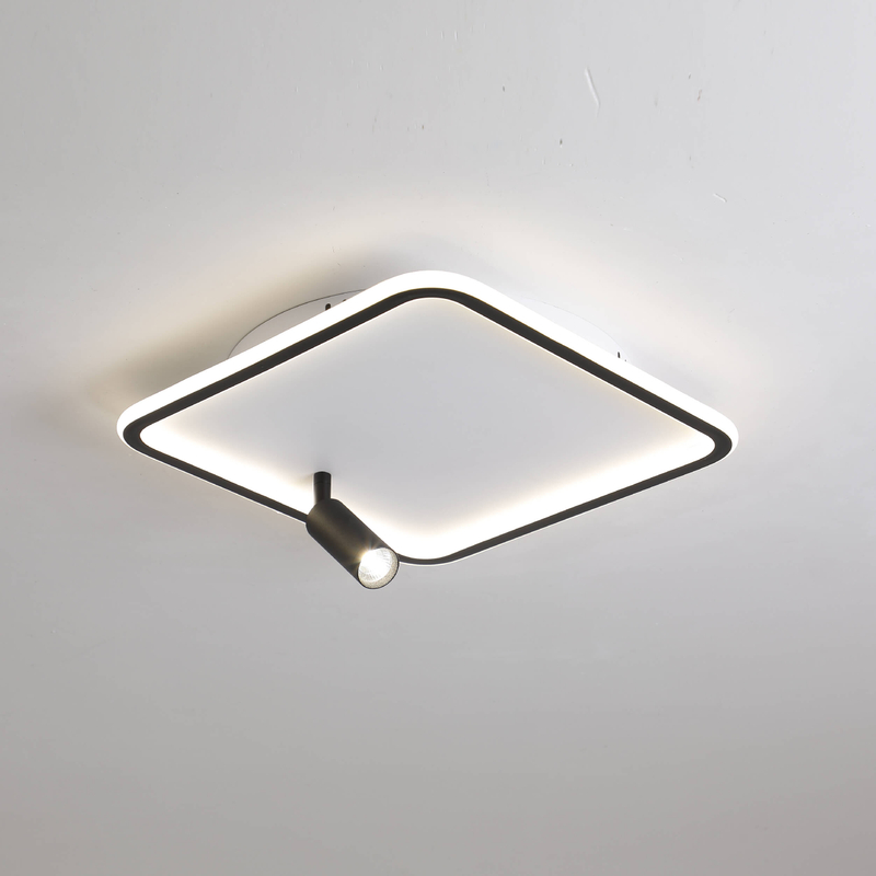 Sand white square led ceiling light