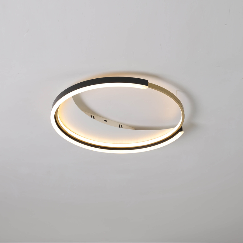 black and glad LED ceiling light