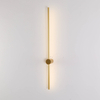 Black Metal Strip Wall Light