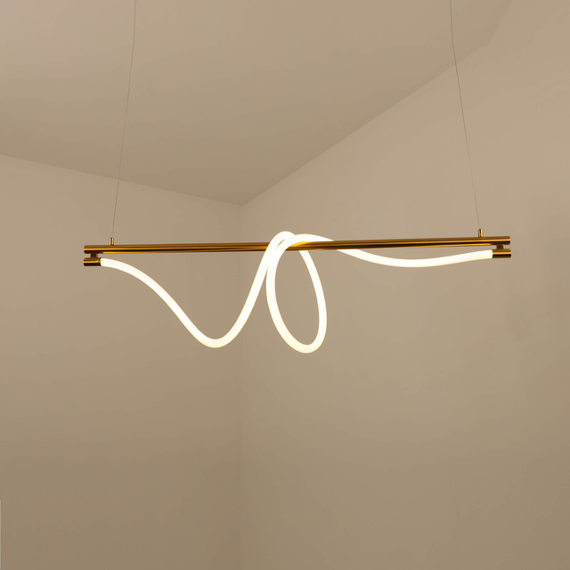 Contemporary Linear Pendant Light