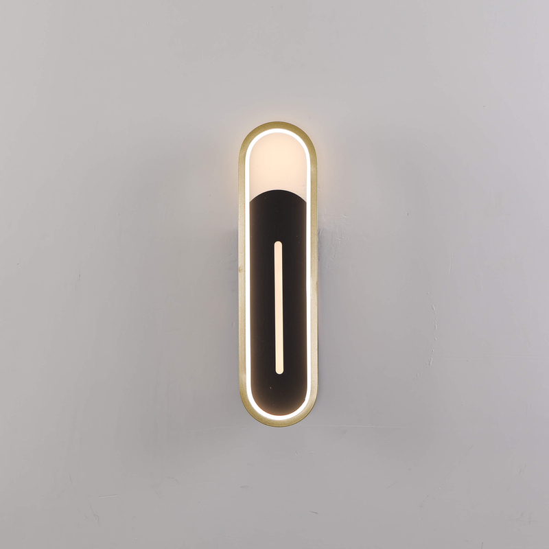 Metallic Framed LED Wall Sconce