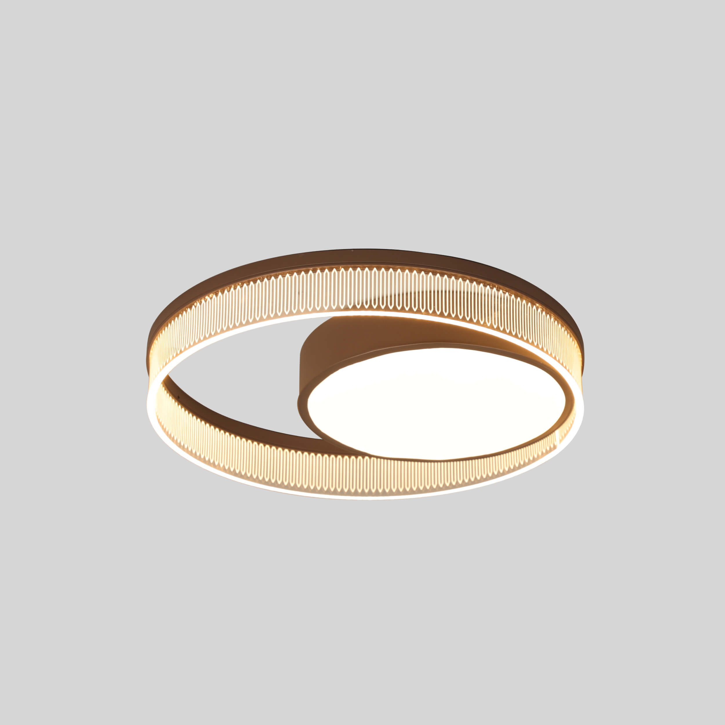 Sleek and Minimalist Circular LED Ceiling Lamp