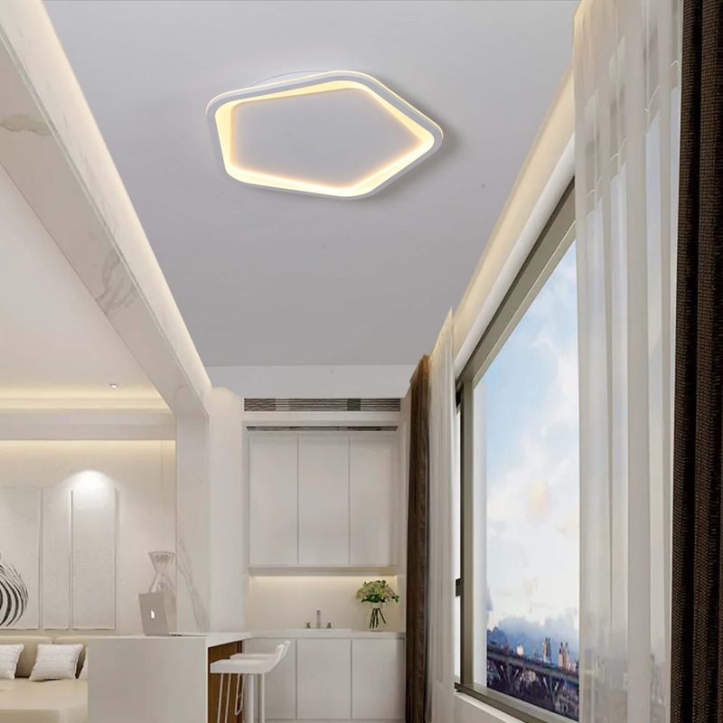 Pentagon LED Ceiling Light balcony