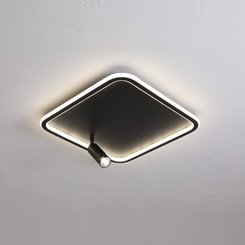 Sand black led ceiling lamp