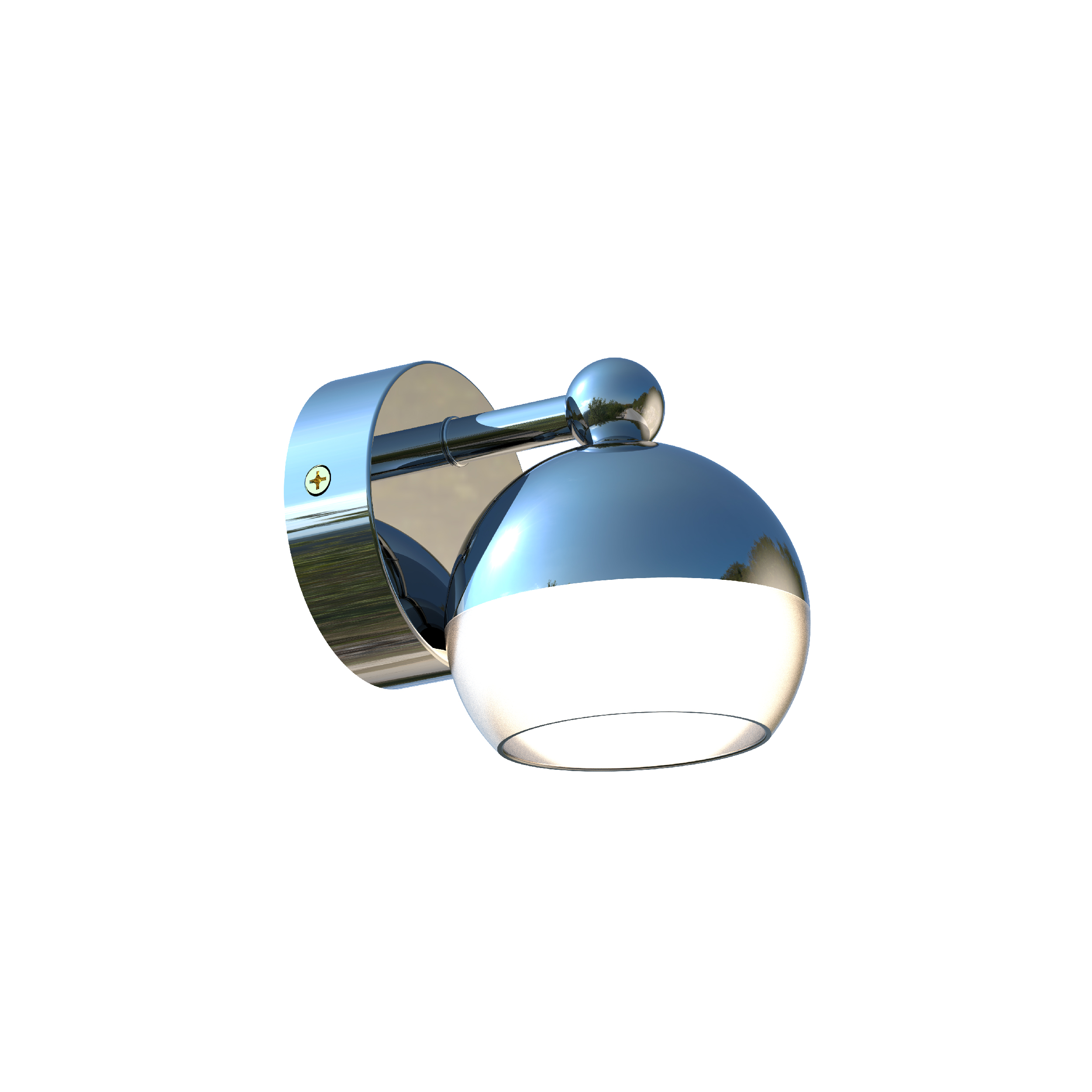 sliver gx53 wall light for bedroom