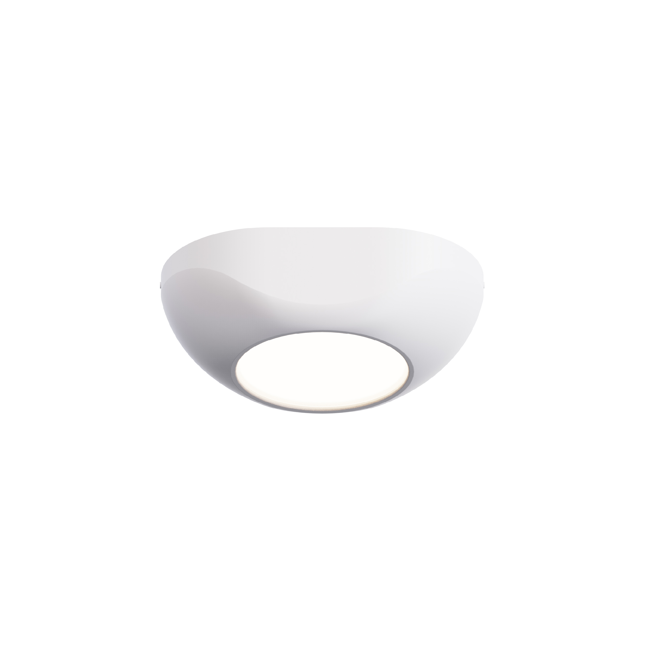 white pentagon gx53 down light