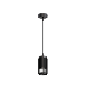 gu10 pendant ceiling light black housing in fence type
