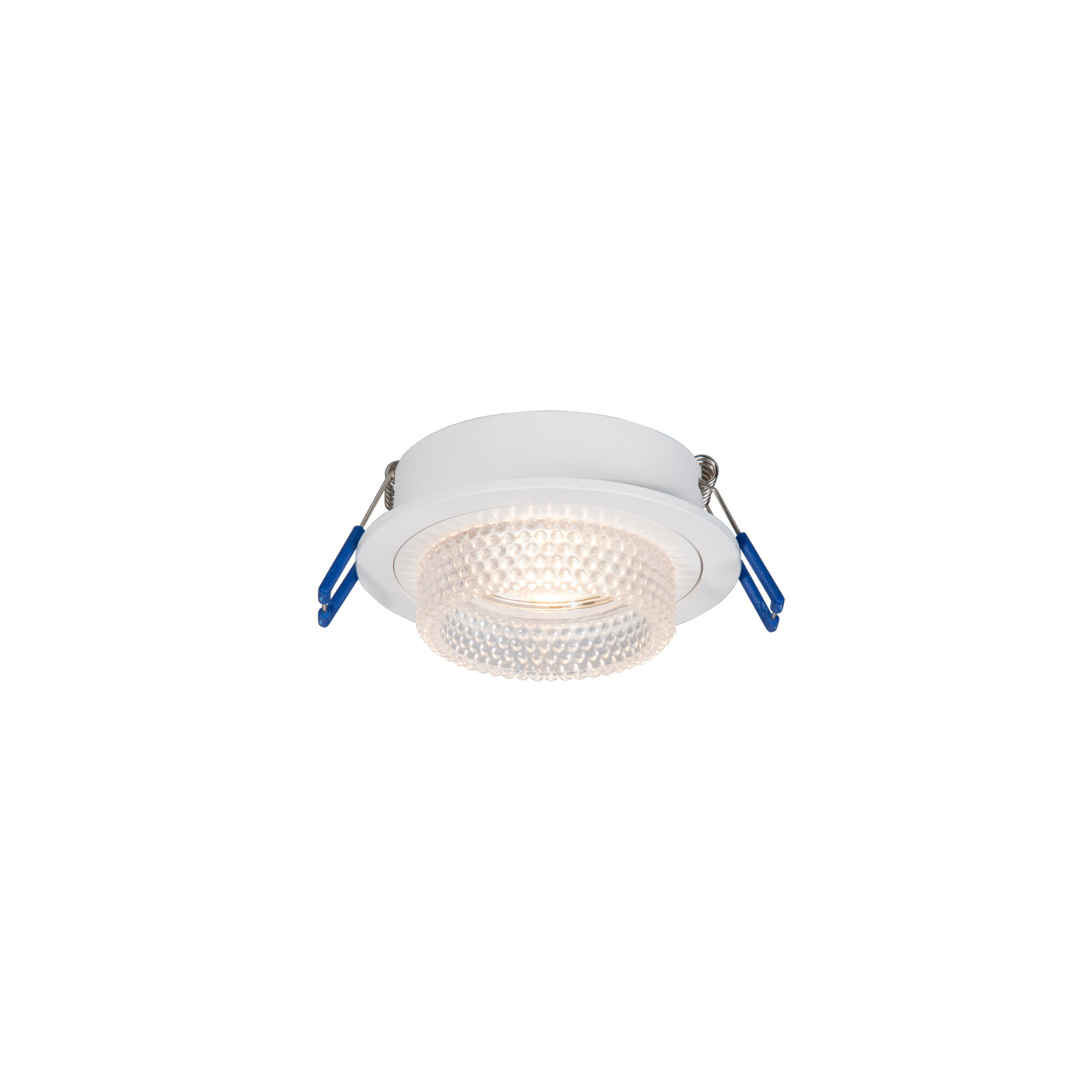 white reccessed shining pmma gu10 downlight