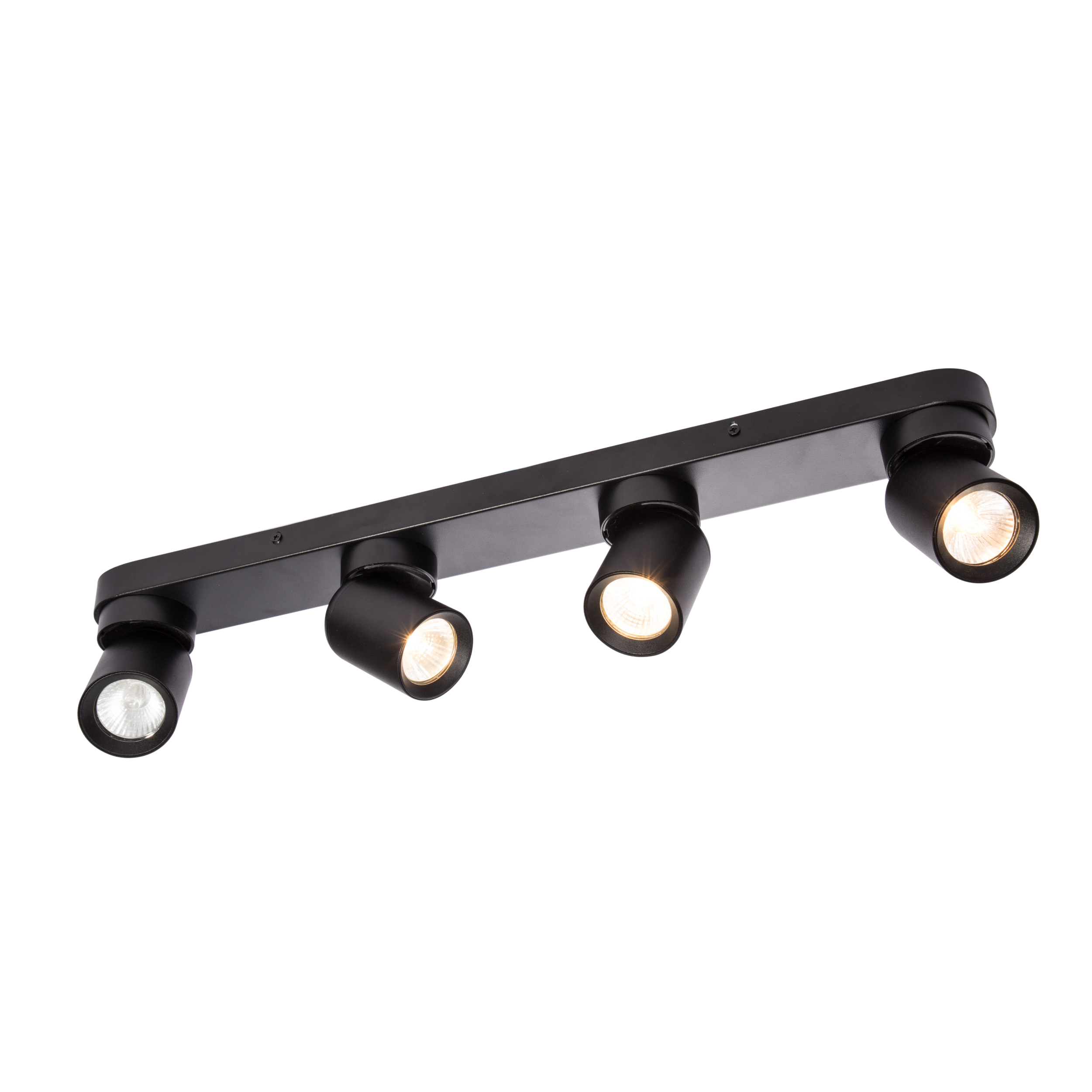 black 4*gu10 spot downlight for ceiling