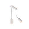 dual light head spot light white downlight