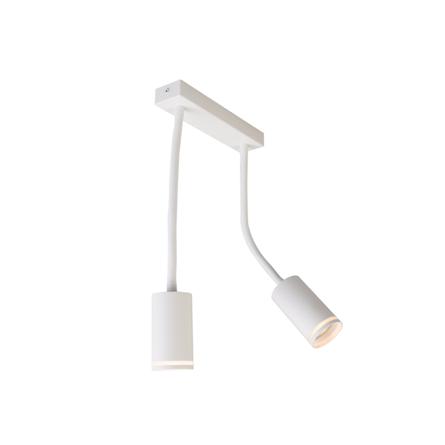 dual light head spot light white downlight