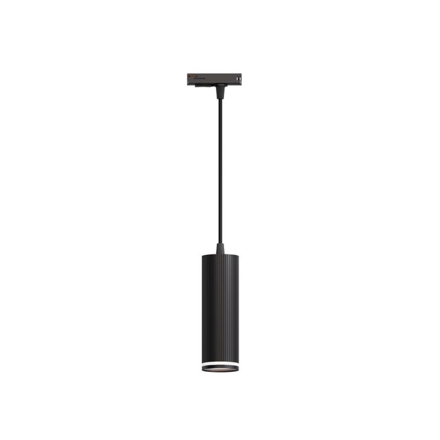 black gu10 sector tracking pendant light