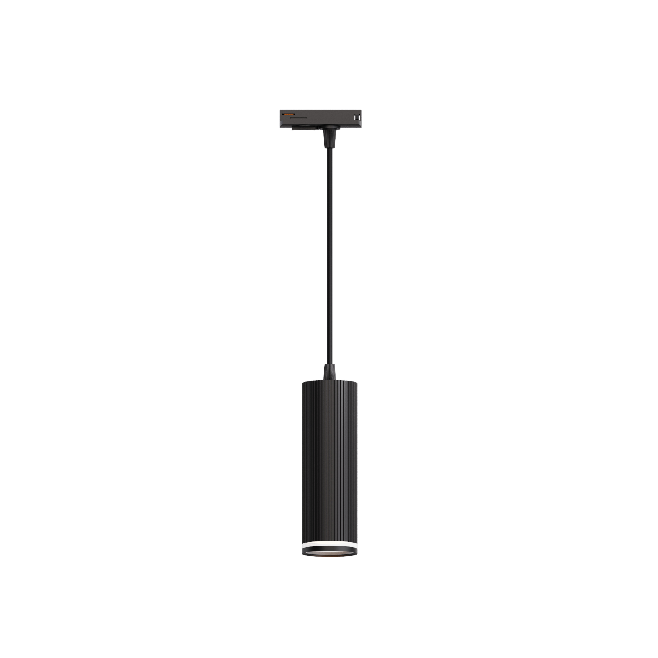 black gu10 sector tracking pendant light