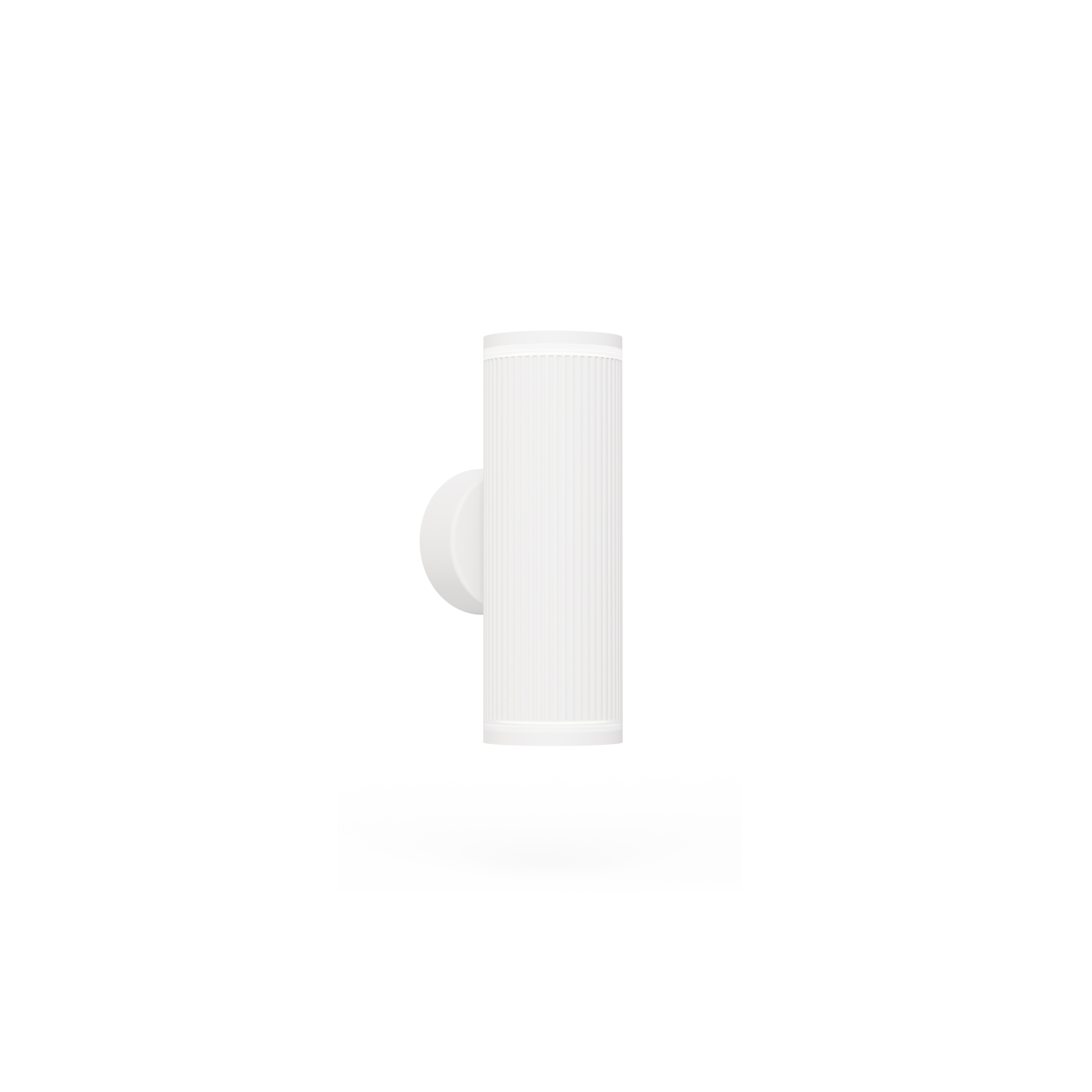 white dual light head gu10 wall light for living room