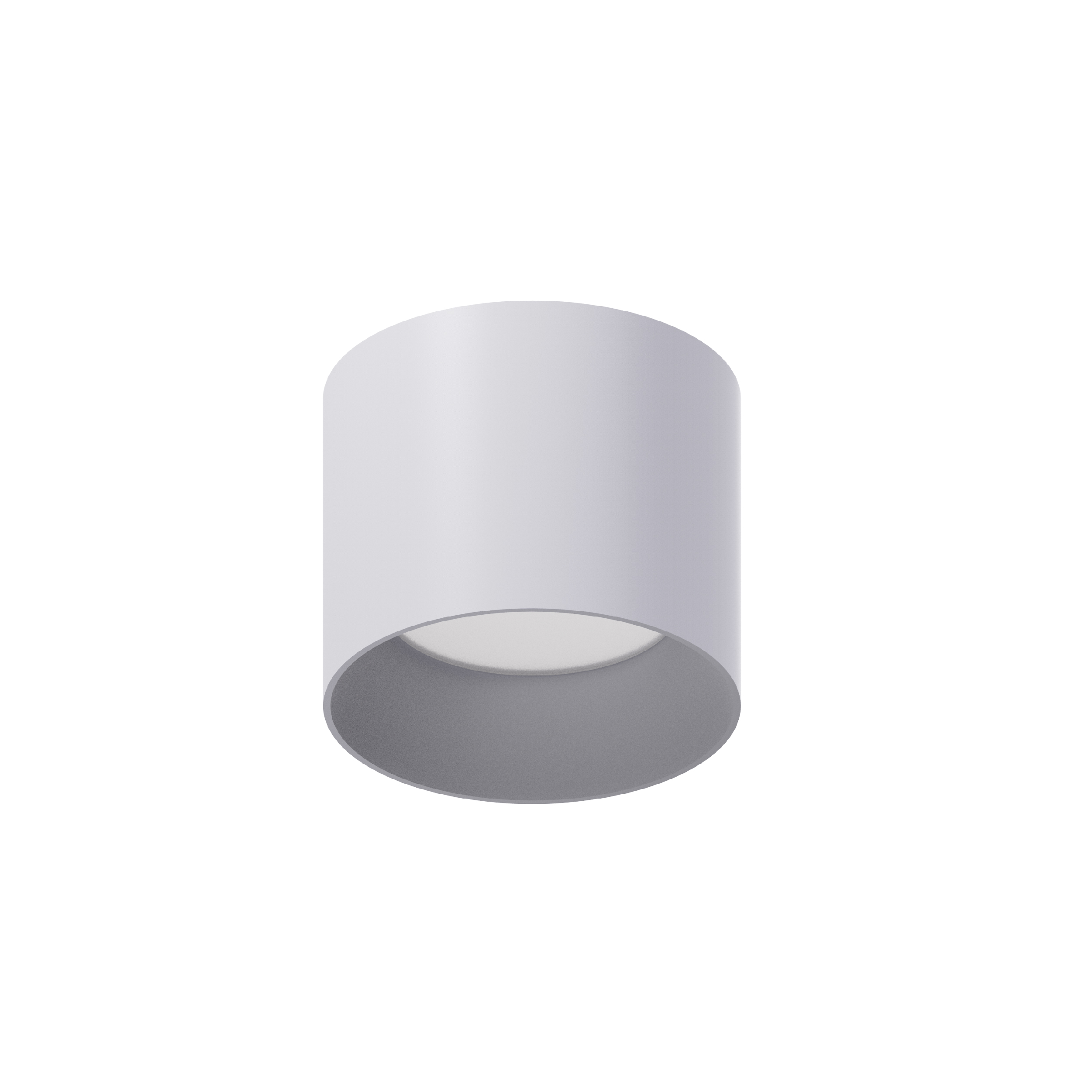 metal white gx53 down light