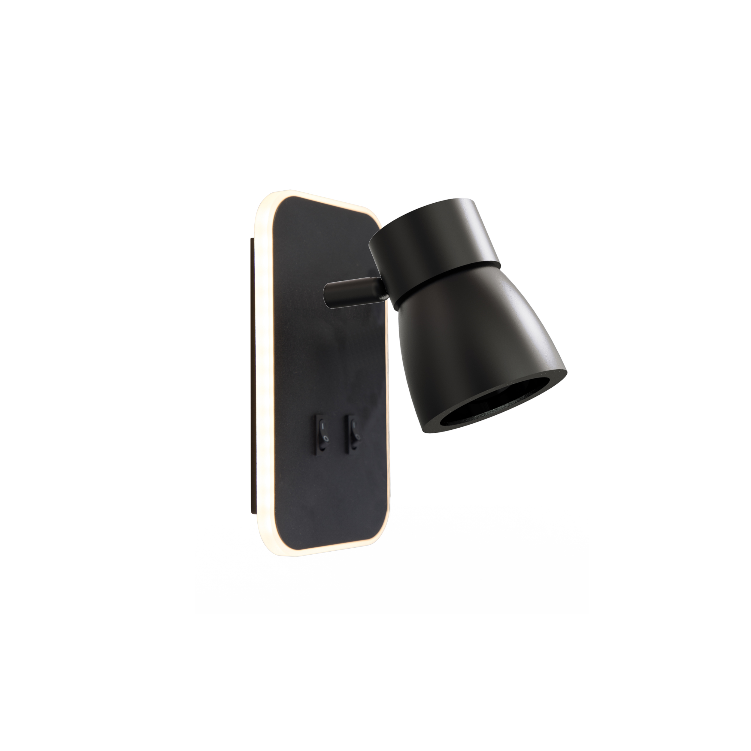 GU10 White Surface Mounted Cone Wall Lights IP65