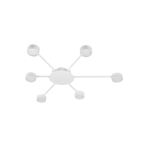 6 gx53 sectors ceiling light