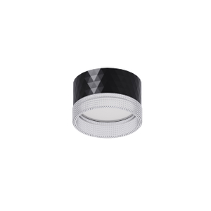 black acrylic gx53 down light