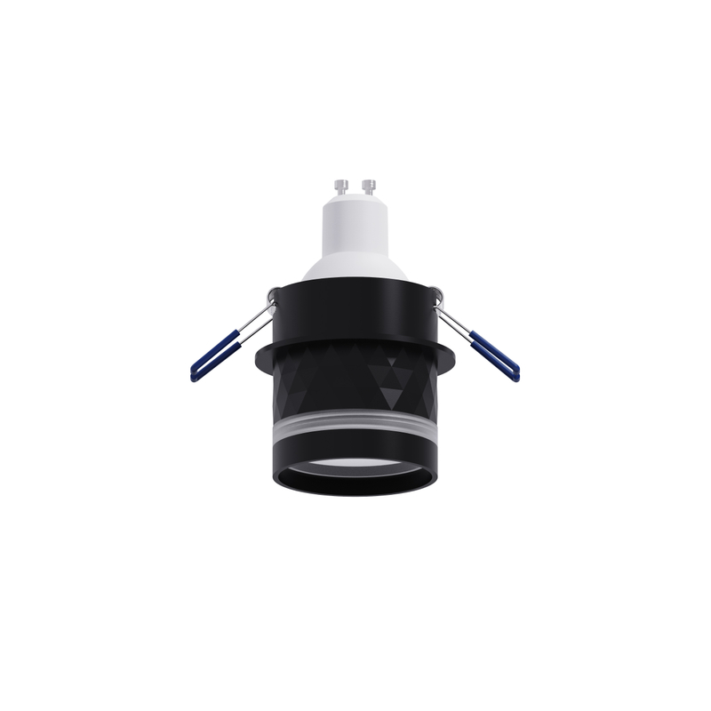 black gu10 ceiling downlight for kitchen
